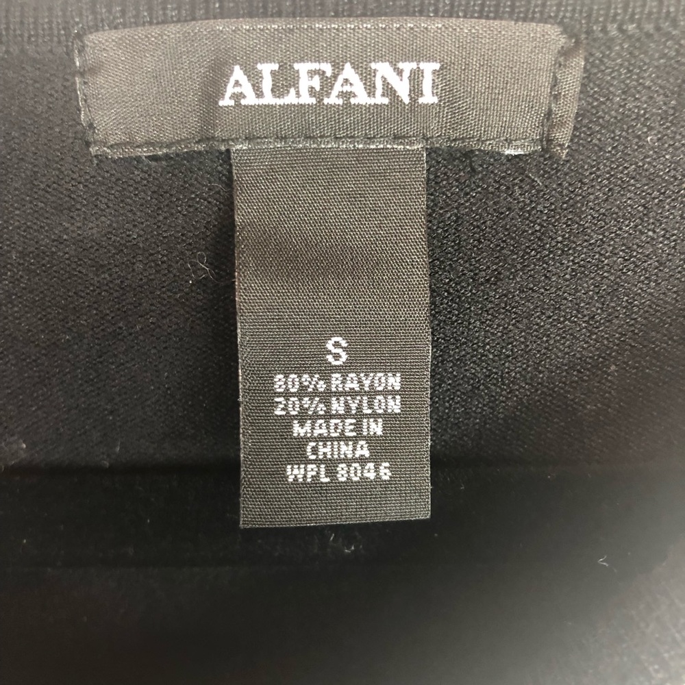 ☀️Alfani black and white embellished sweater ☀️ - Picture 4 of 4